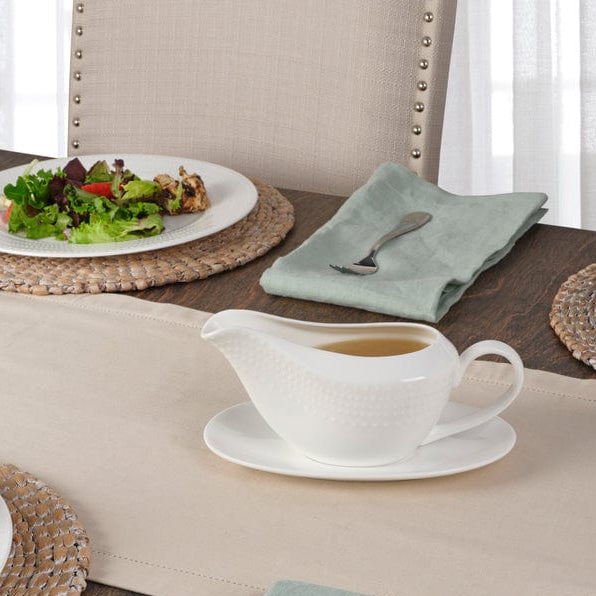 Nellie 2 Piece Gravy Boat with Saucer