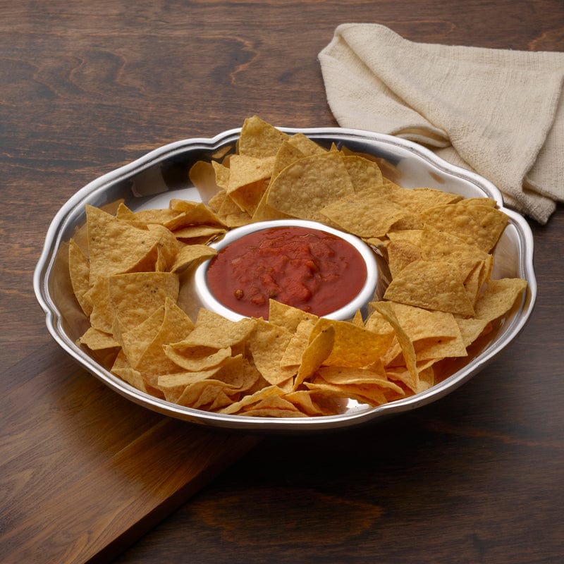 Queen Anne Round Chip and Dip