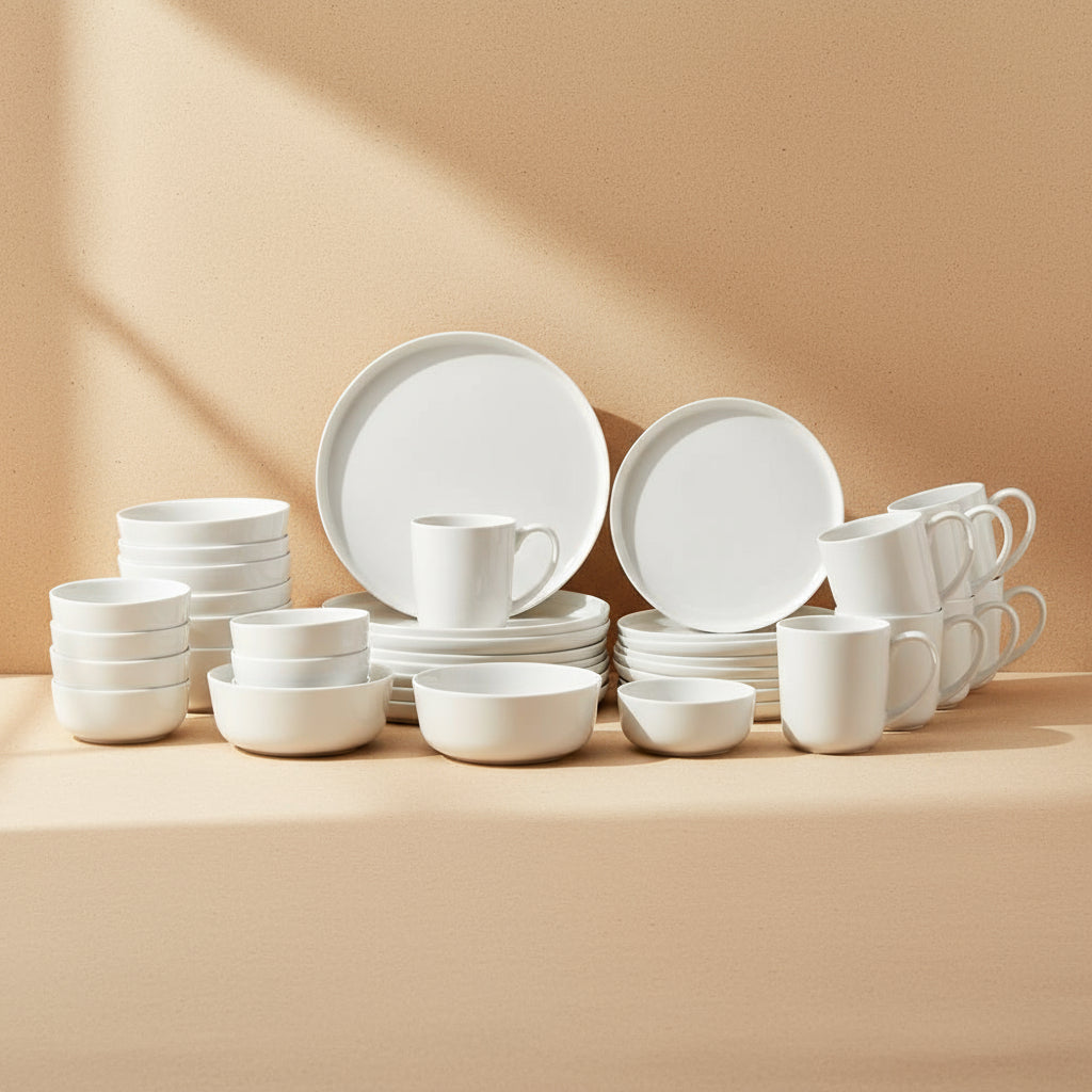 Samantha 40 Piece Dinnerware Set, Service for 8