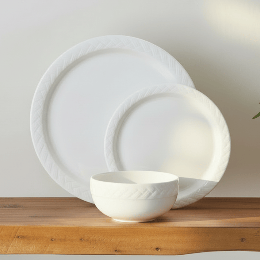 Shay 12 Piece Dinnerware Set, Service For 4