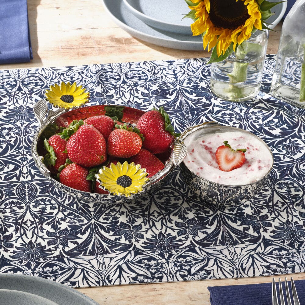 Sunflower Chip and Dip Serve Bowl