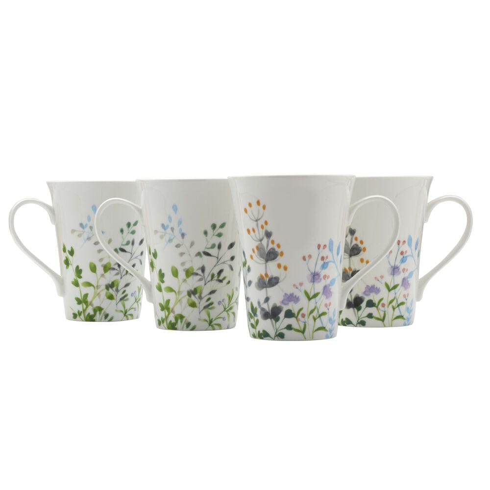 Tivoli Garden Set of 4 Mugs