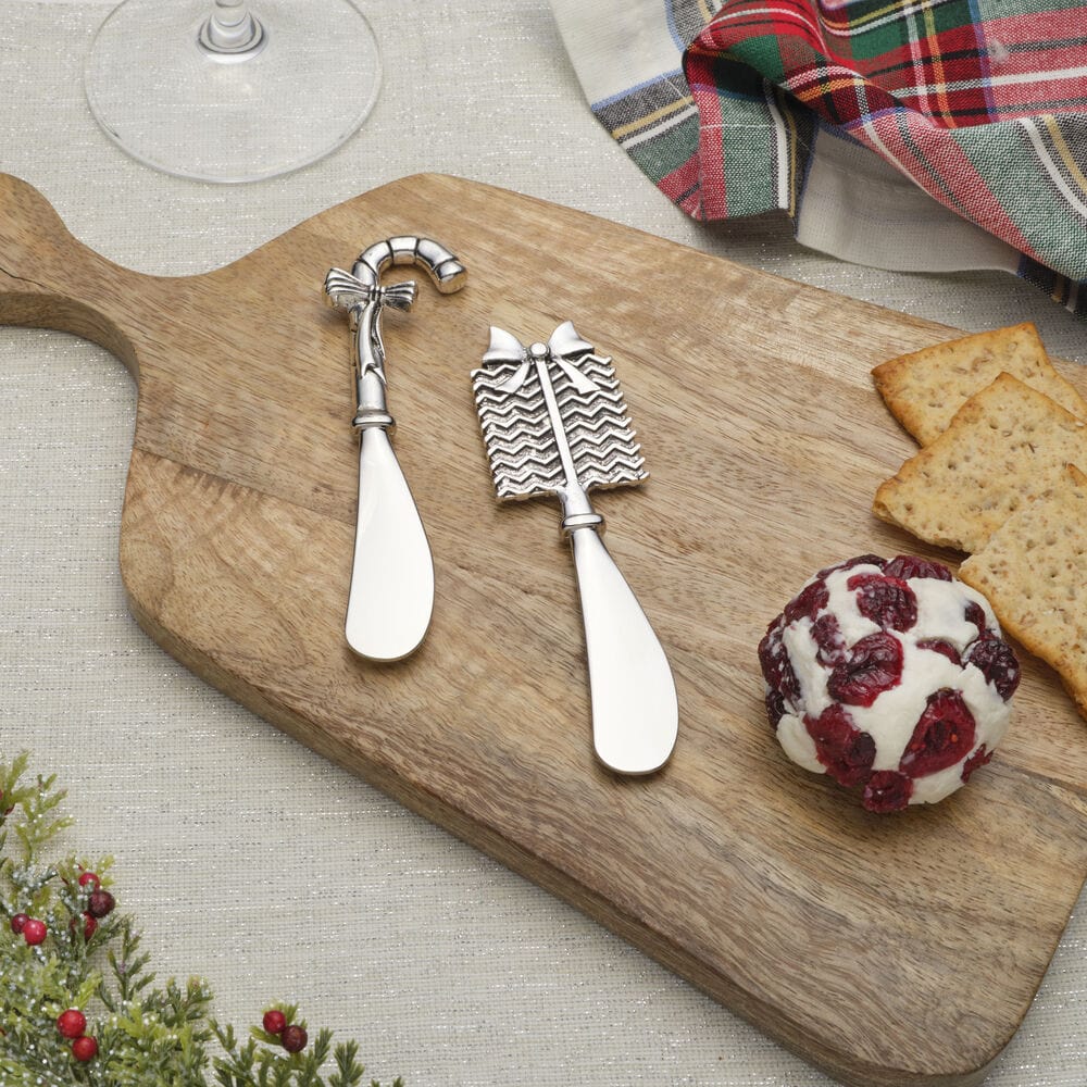 Candy Cane and Present 2 Piece Spreader Set