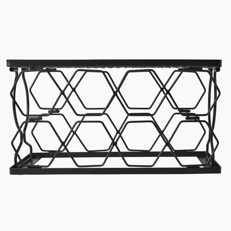 Collapsible Stackable 8 Bottle Wine Rack