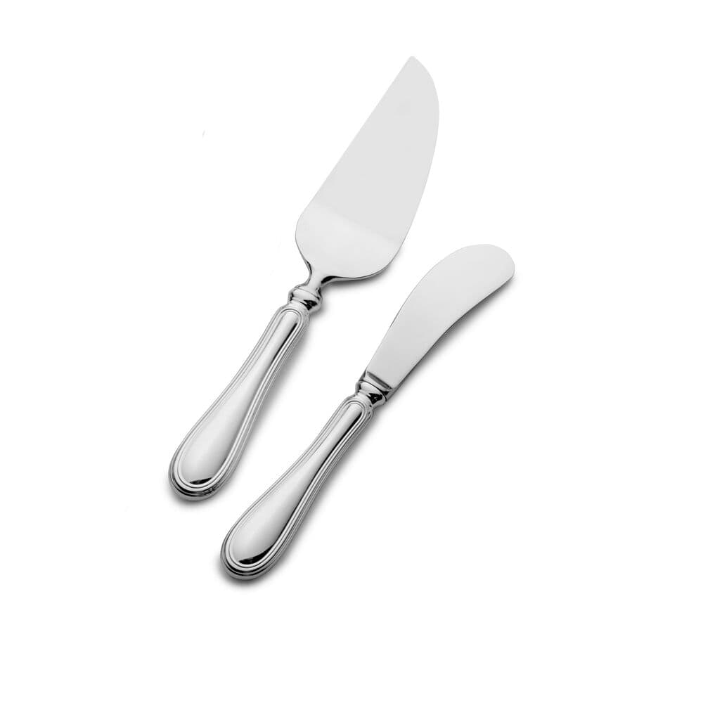 Giorgio Sterling 2 Piece Cheese Set