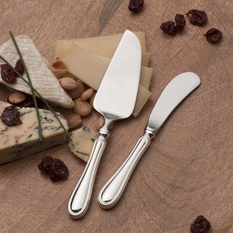 Giorgio Sterling 2 Piece Cheese Set