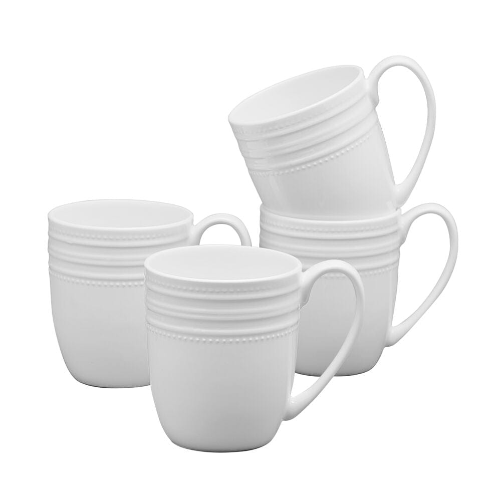 Kamryn Vegan Bone Set of 4 Mugs