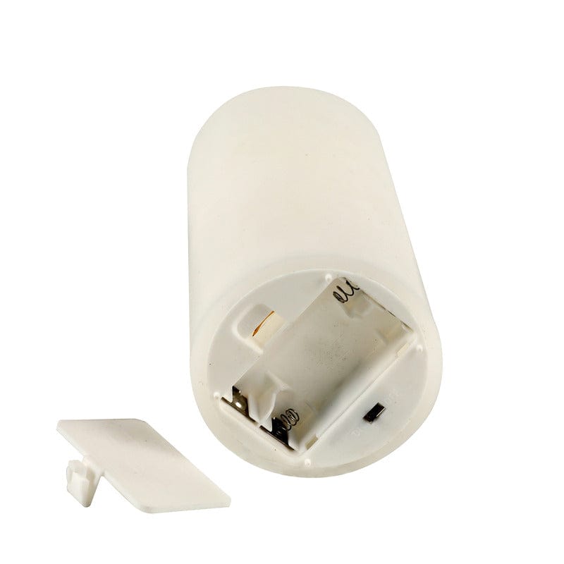 Flameless Set of 5 Wave Pillar LED Candles with Remote