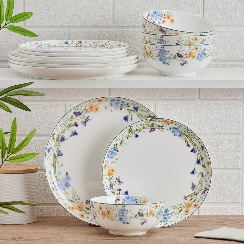 Quinn 12 Piece Dinnerware Set, Service for 4