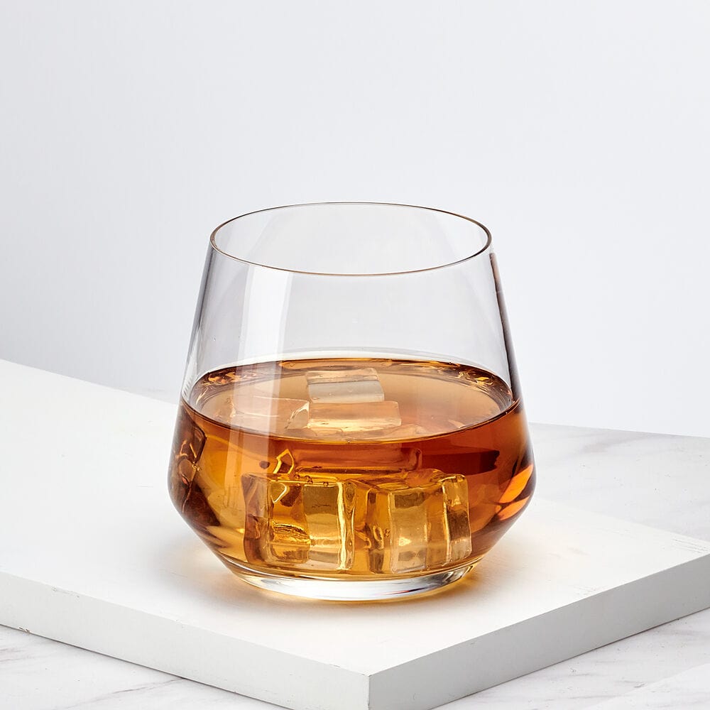 Samantha Set of 4 Double Old Fashioned Whiskey Glasses