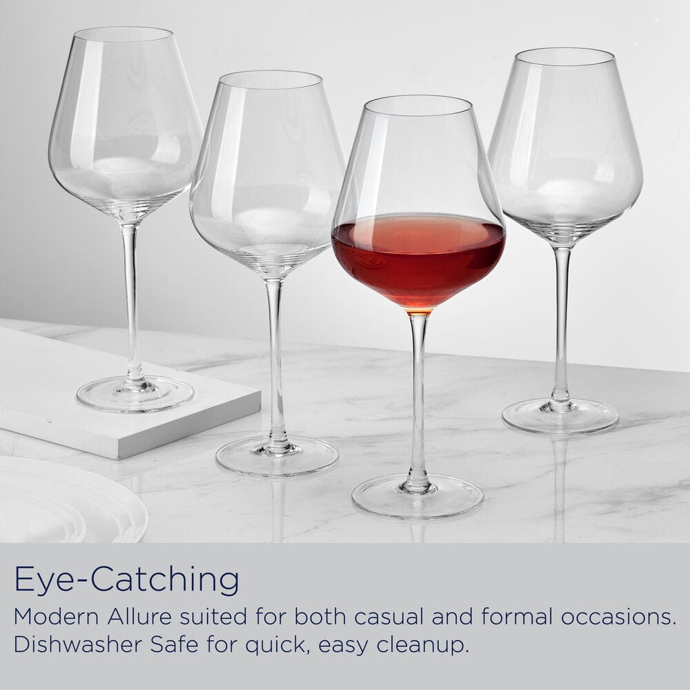 Samantha Set of 4 Red Wine Glasses