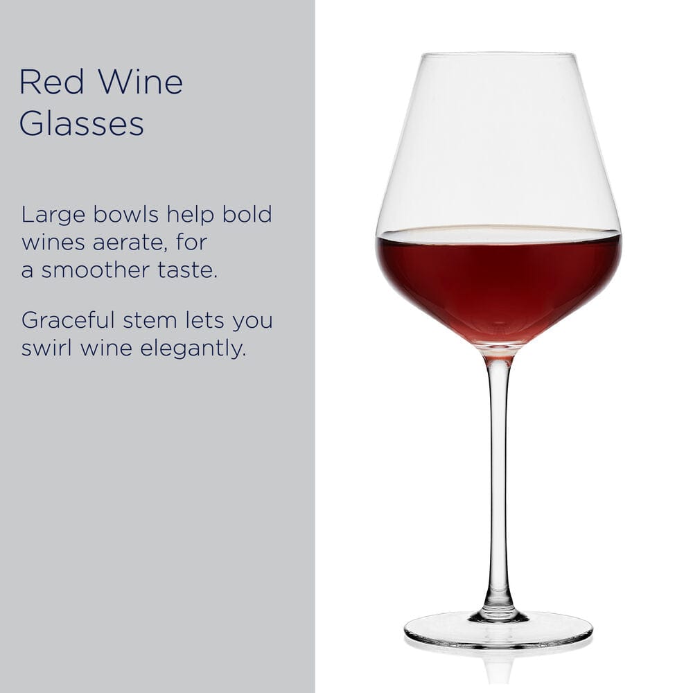 Samantha Set of 4 Red Wine Glasses