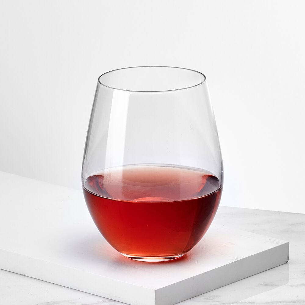 Samantha Set of 4 Stemless Wine Glasses