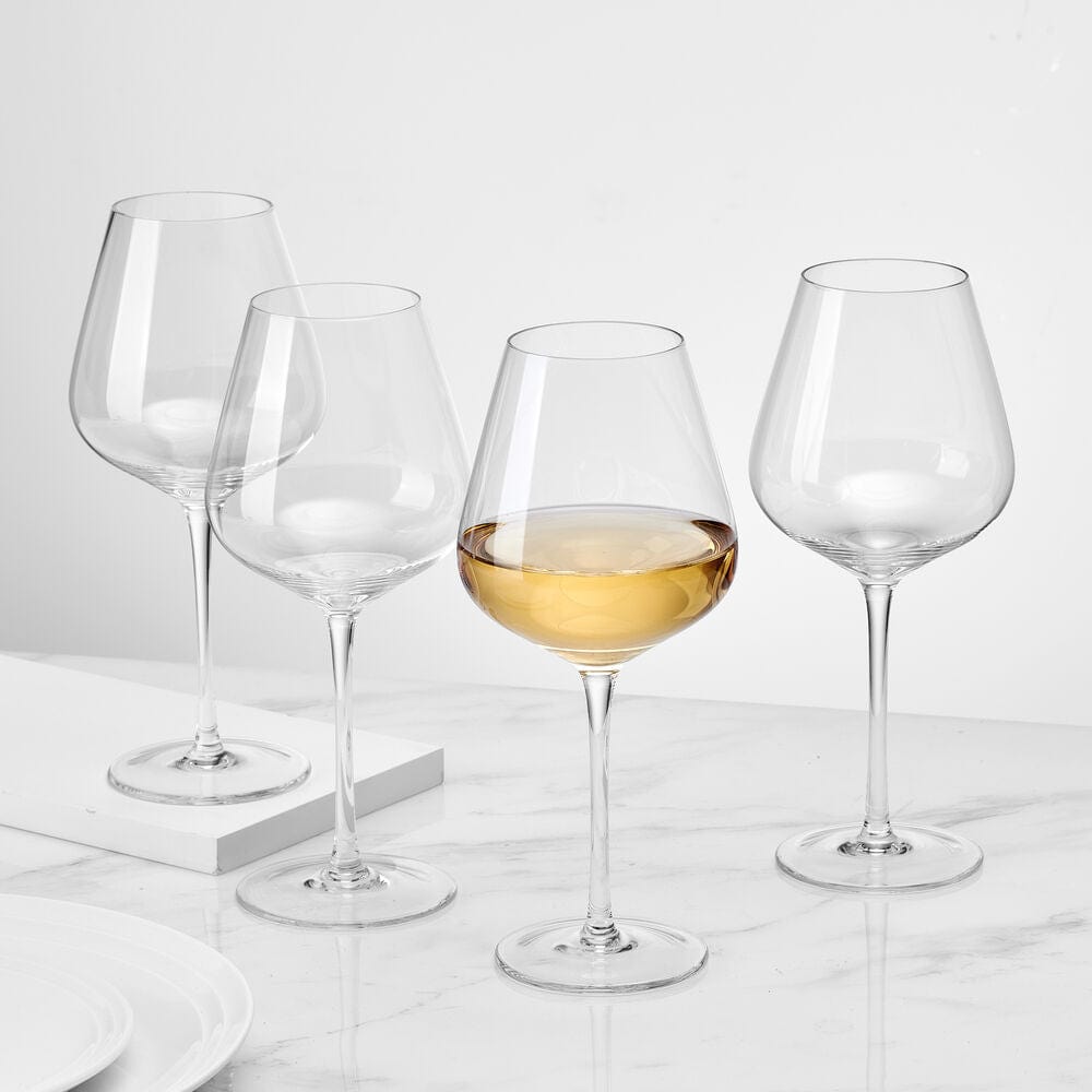 Samantha Set of 4 White Wine Glasses