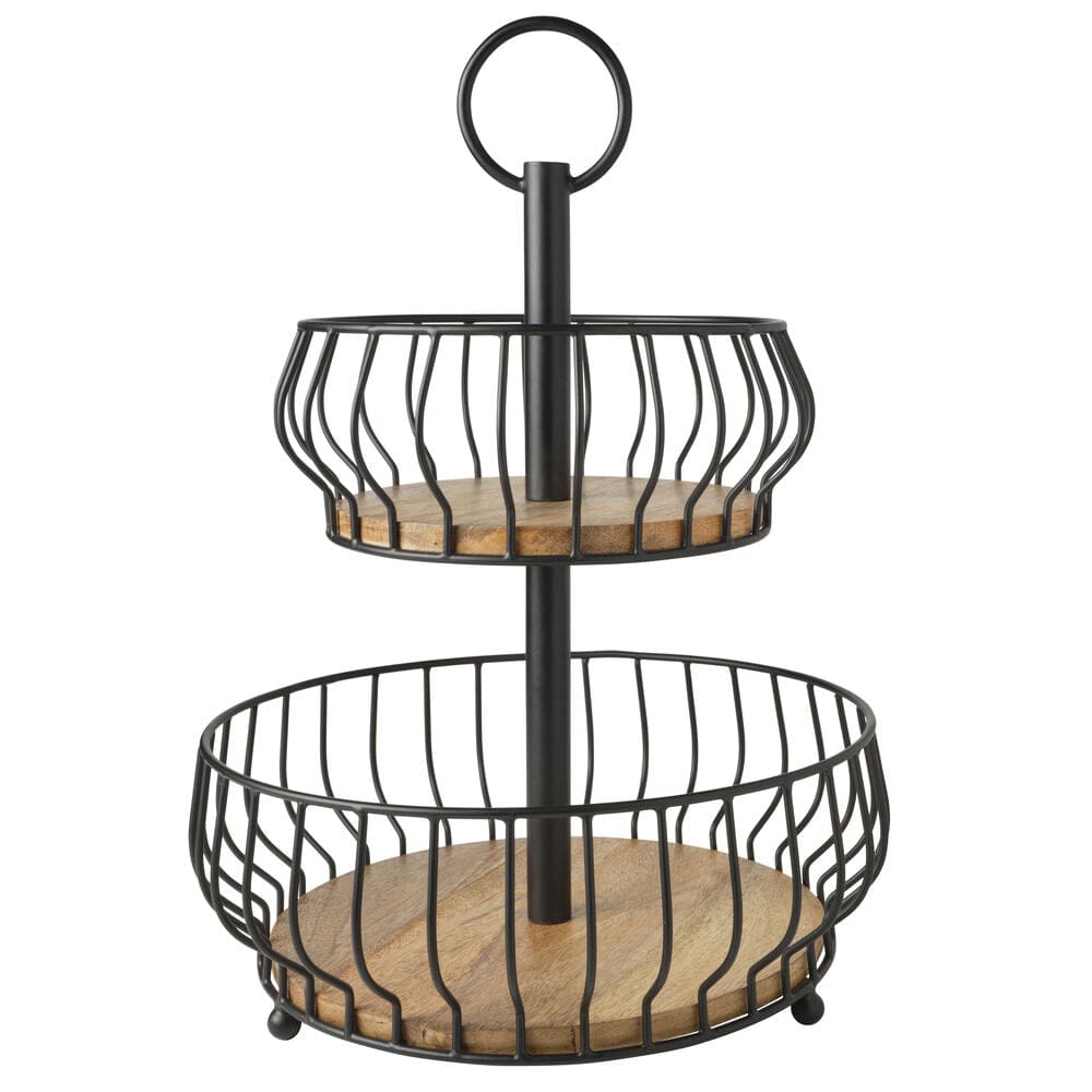 Savannah 2 Tier Fruit Storage Basket