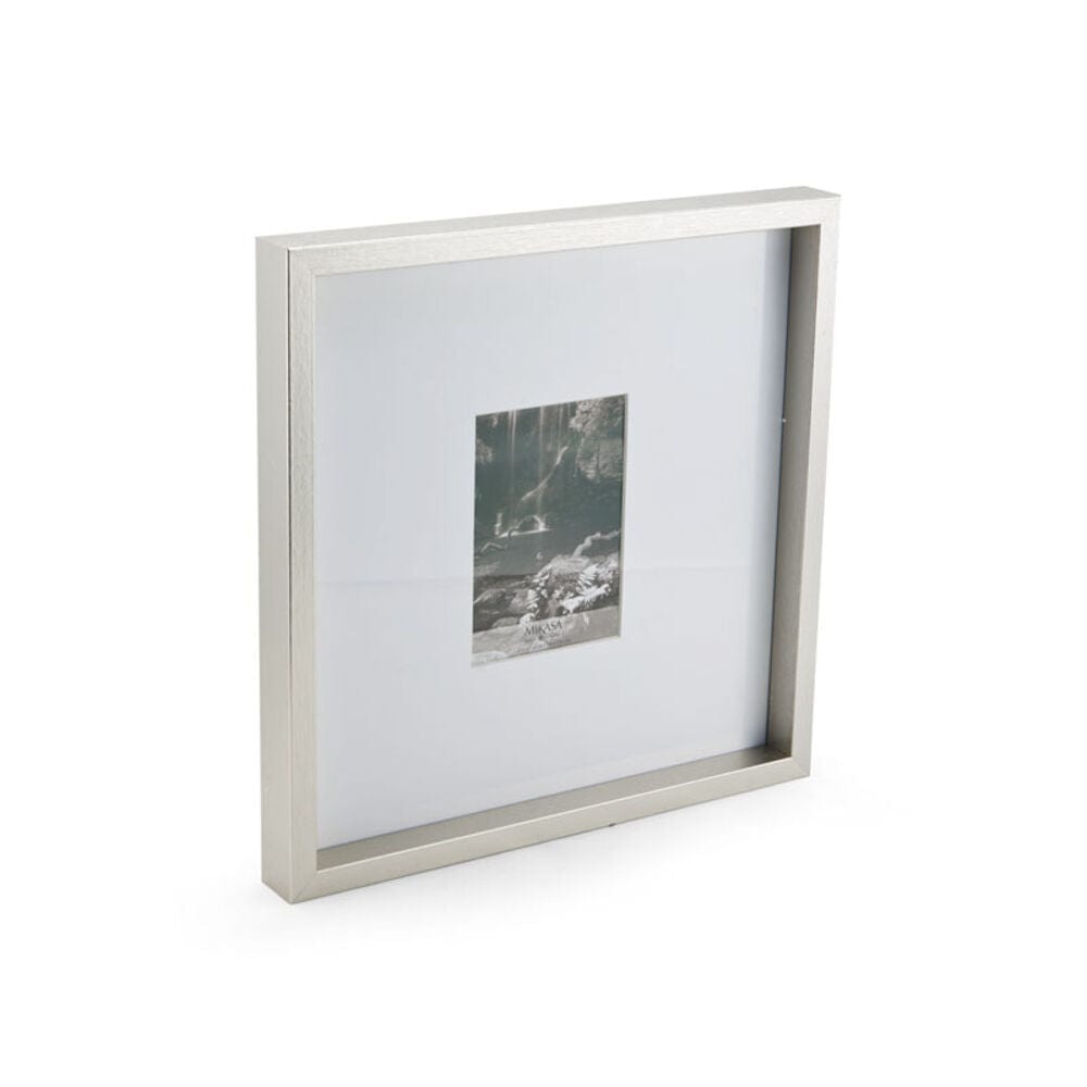 Silver 16 x 16 Gallery Frame, Matted to 5 x 7