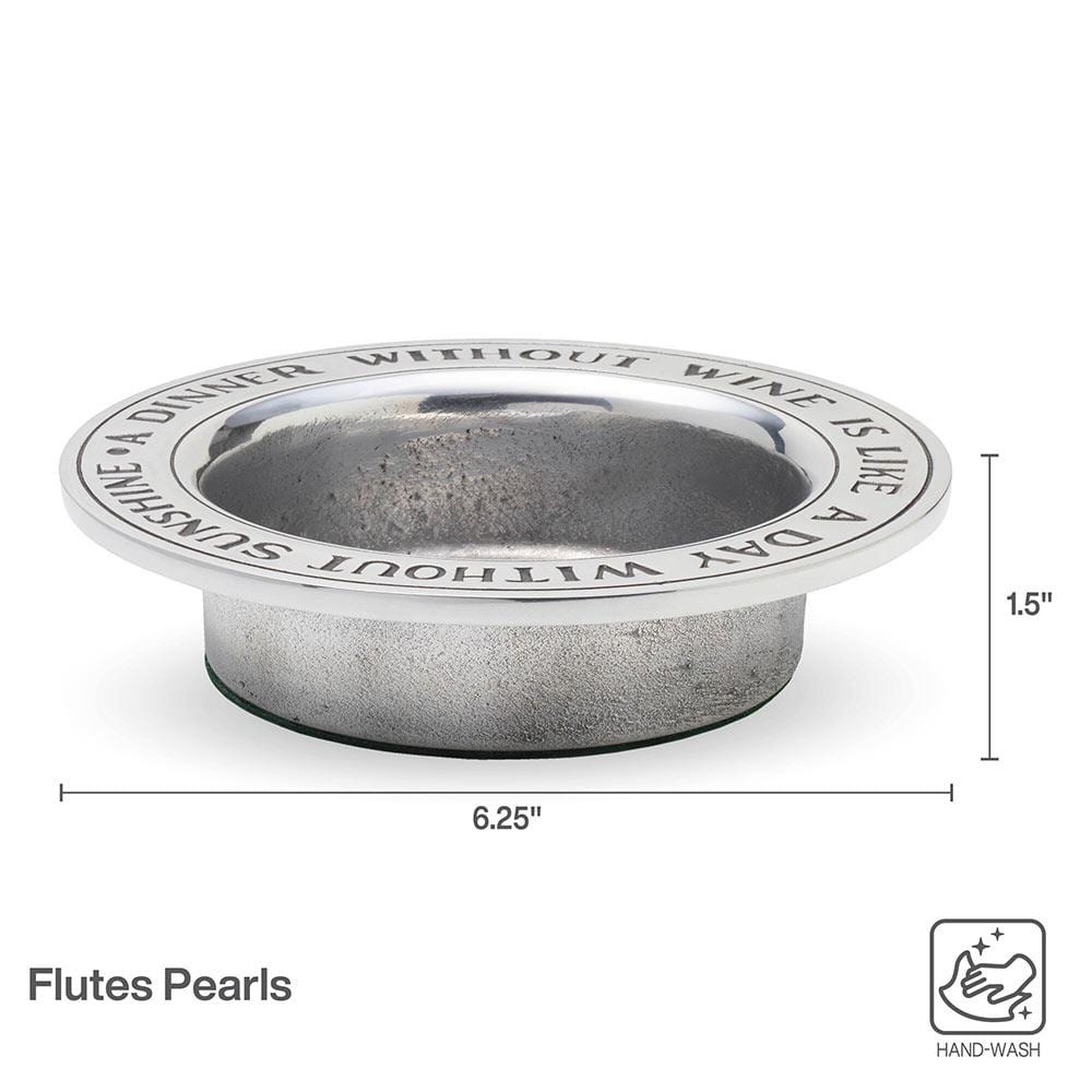 A Dinner Without Wine Bottle Coaster