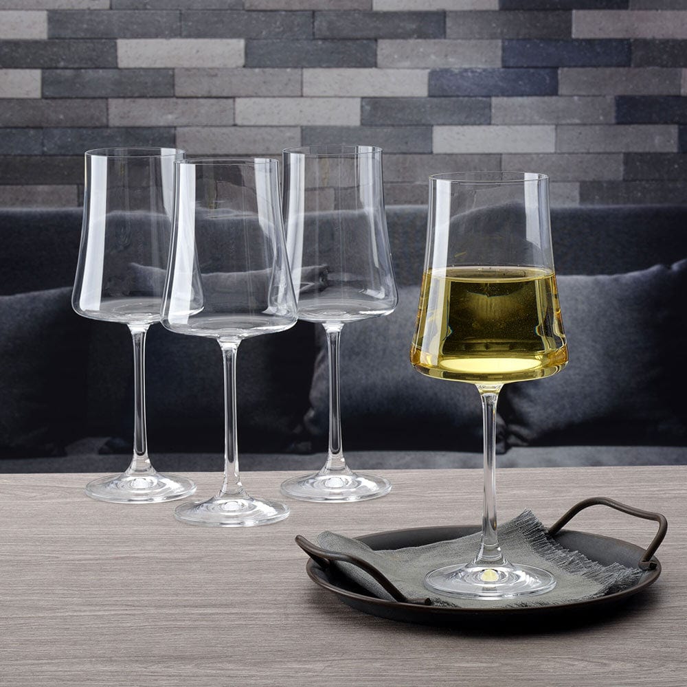 Aline Set of 4 White Wine Glasses