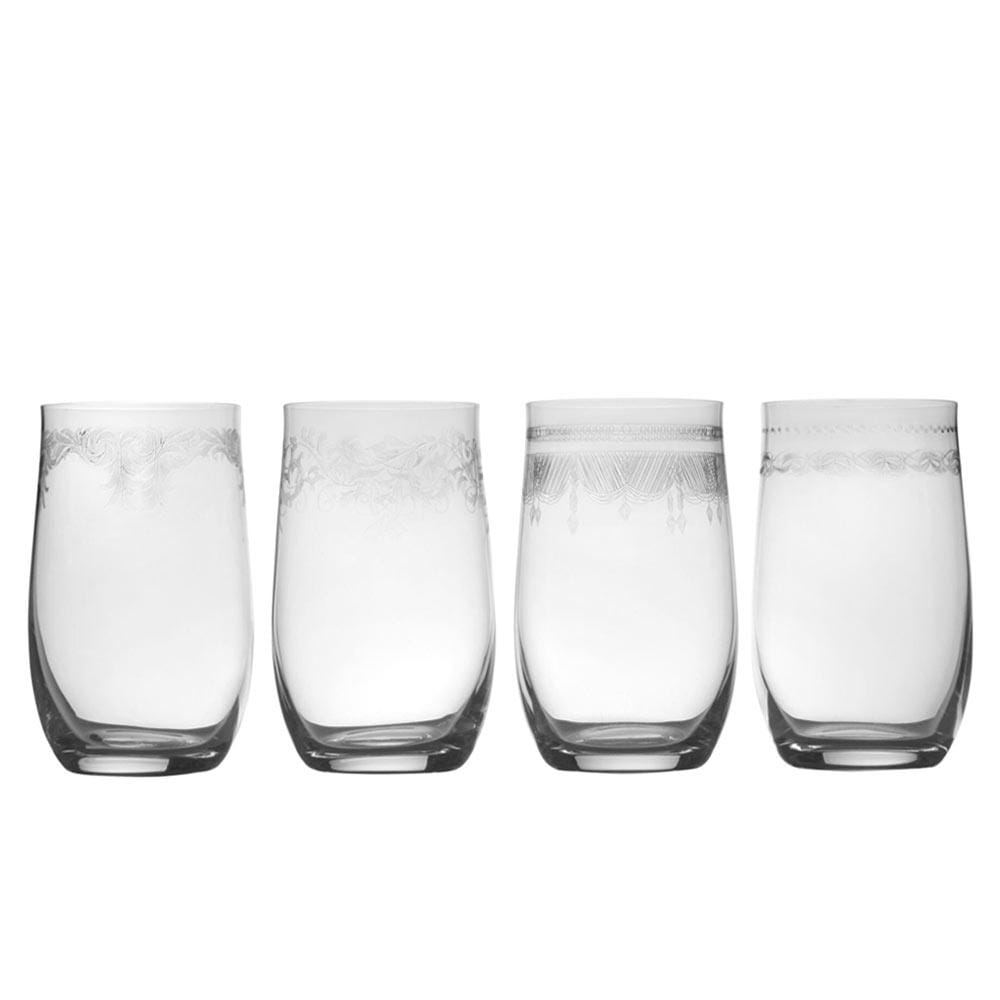 Amelia Set of 4 Highball Glasses Mikasa