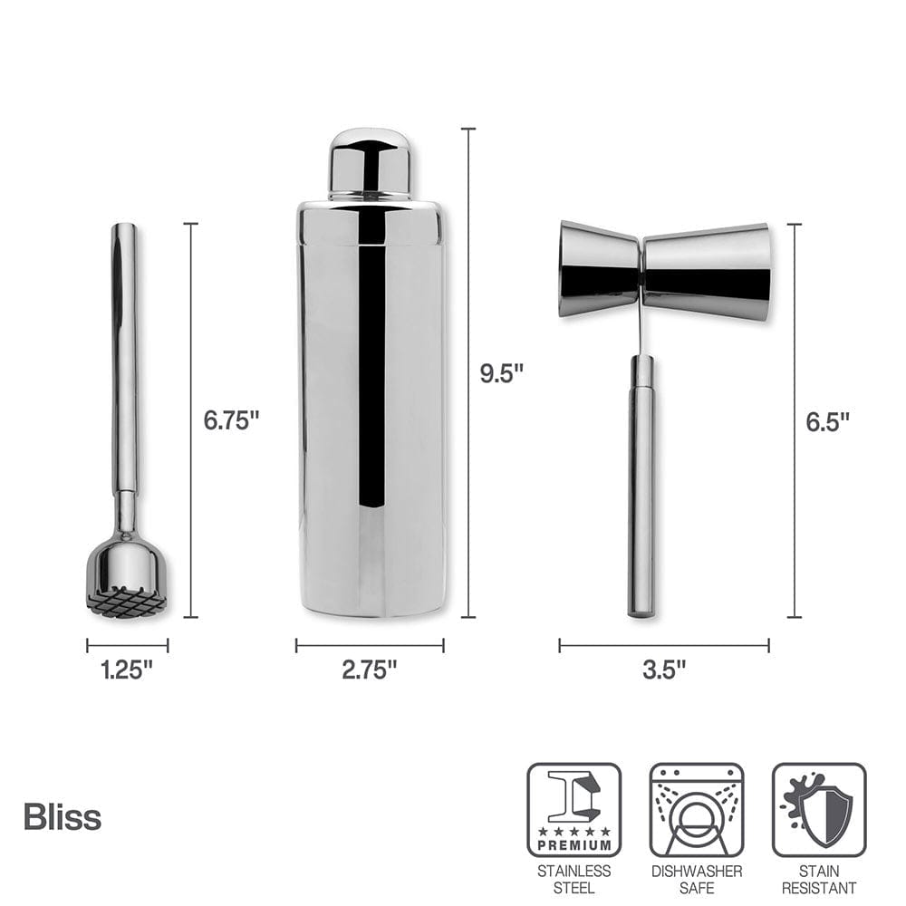 Bliss 8 Piece Bar Tool Set