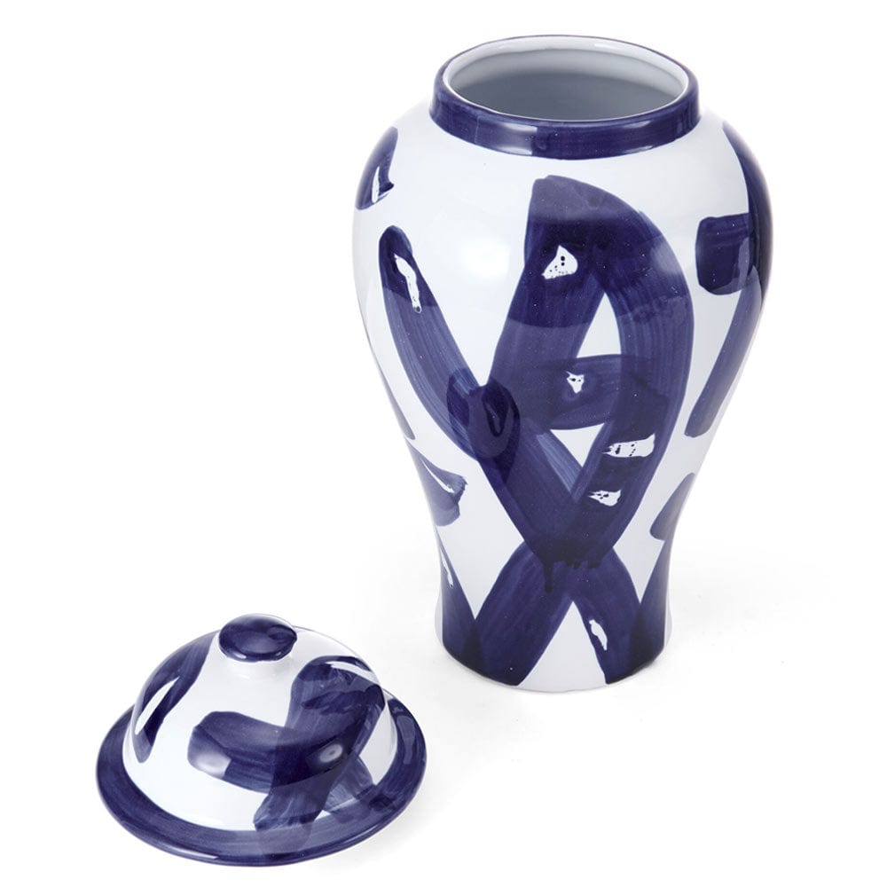 Paint Stroke Decorative Canister Vase