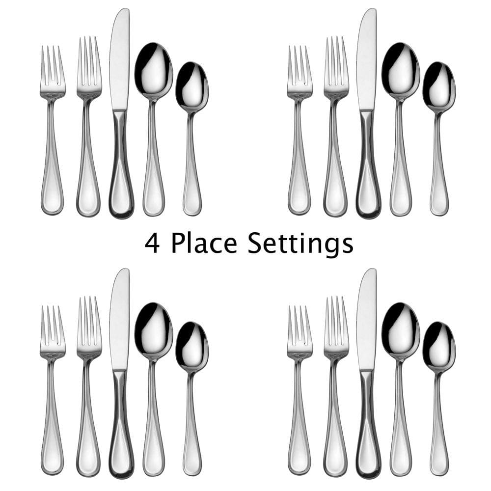 Bravo 20 Piece Flatware Set, Service for 4