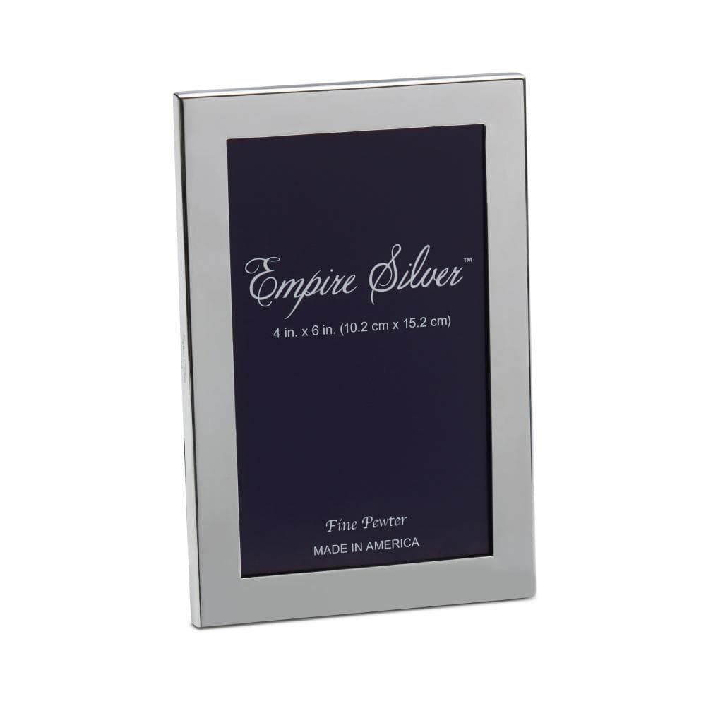 4 x 6 Channel Back Pewter Frame