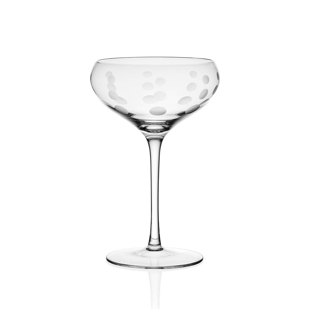 Cheers® Set of 4 Coupe Cocktail Glasses
