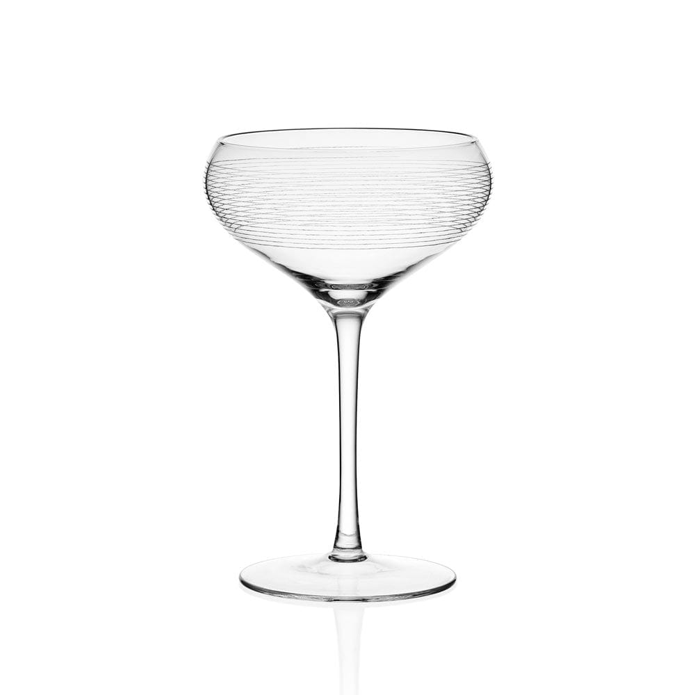 Cheers® Set of 4 Coupe Cocktail Glasses