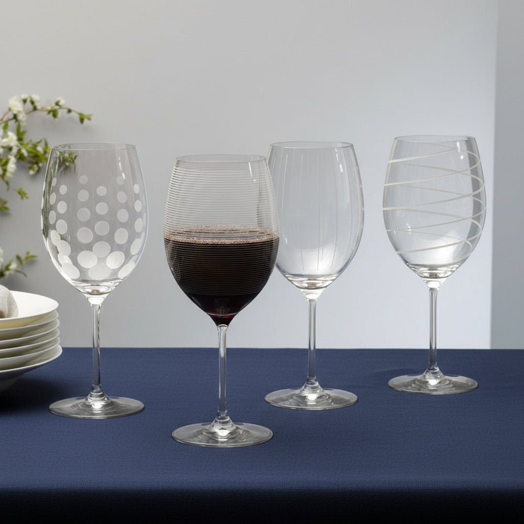 Cheers® Set of 4 Red Wine Glasses