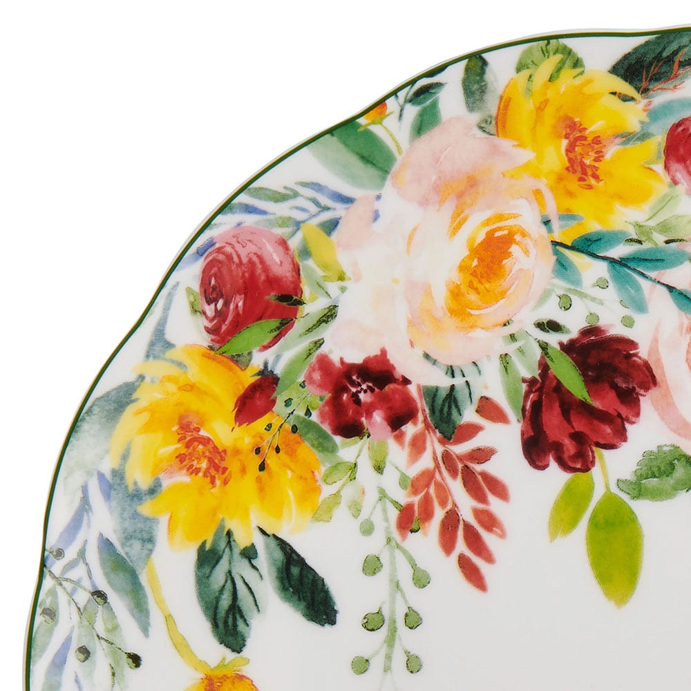 Clara 16 Piece Dinnerware Set, Service for 4