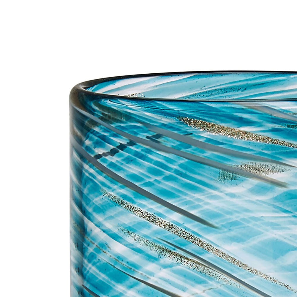 Color Swirl Set of 4 Highball Glasses