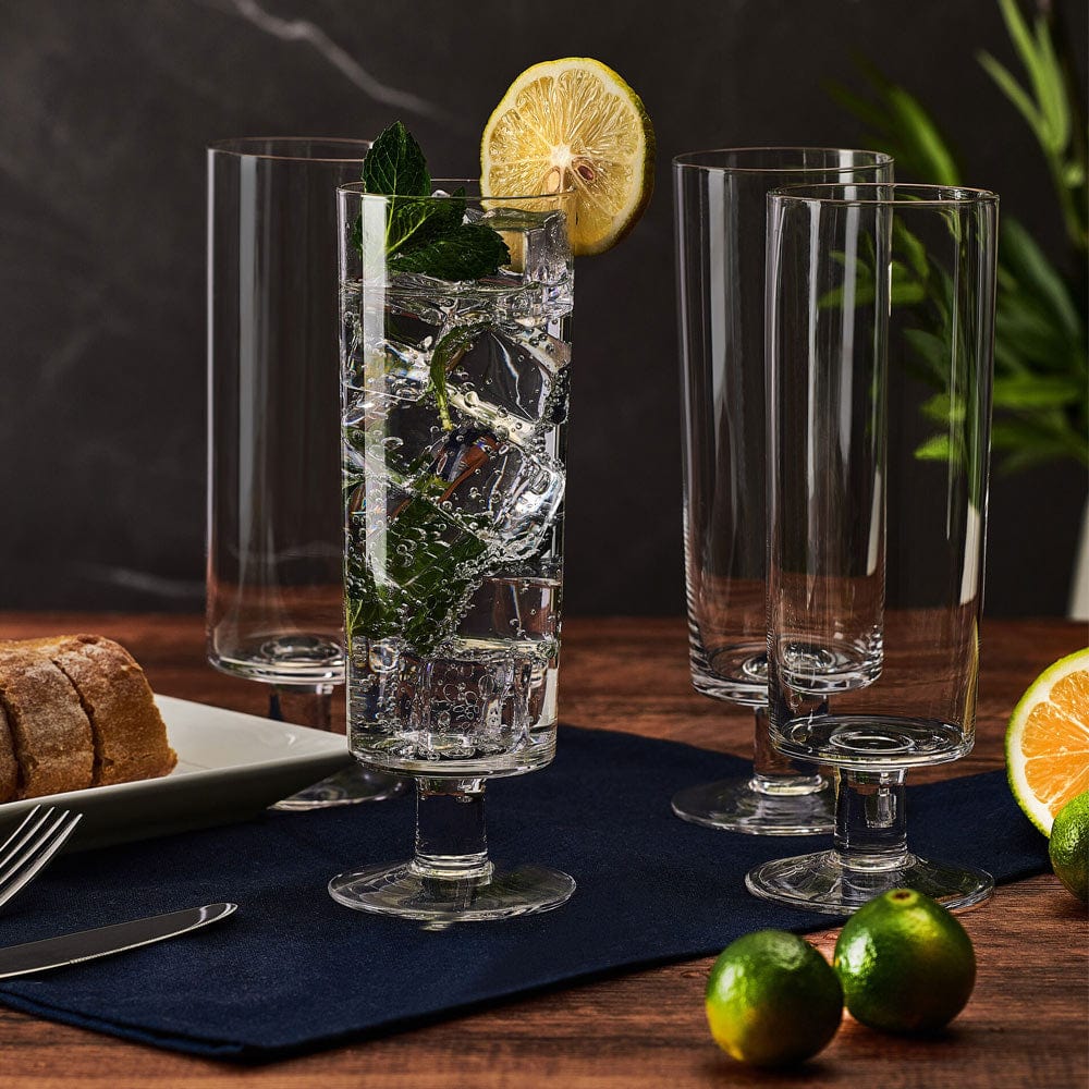 Craft Cocktail Set of 4 Stemless Martini Glasses – Mikasa