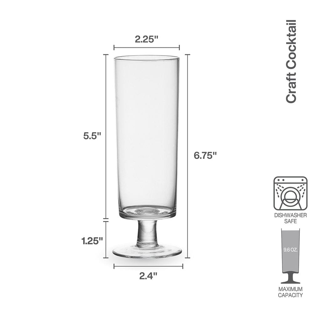 Craft Cocktail Set of 4 Spritzer Glasses