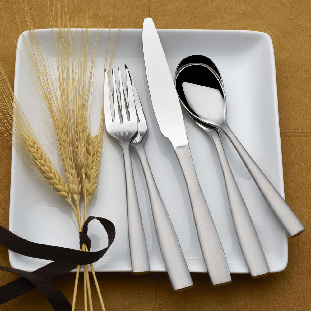 Delano Satin 20 Piece Flatware Set, Service for 4