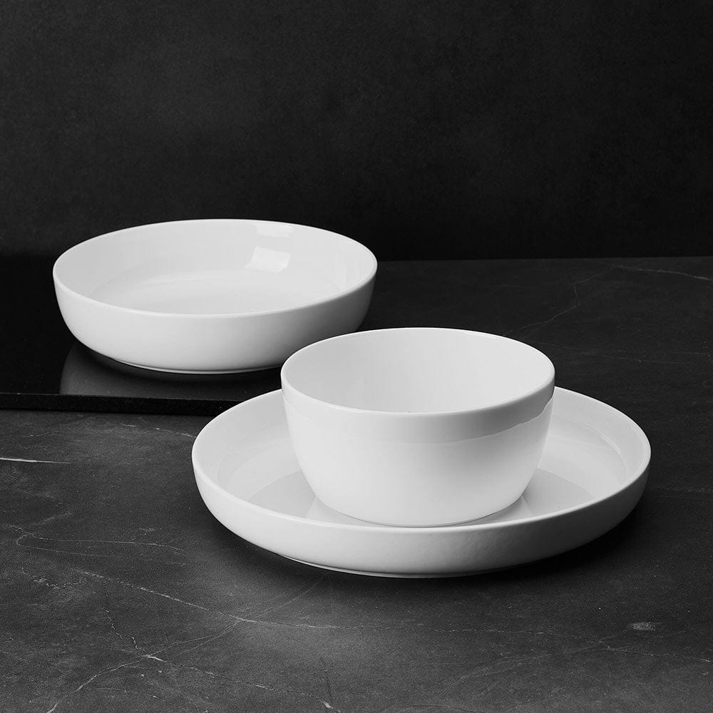 Delray 9 Piece Dinnerware Bowl Set, Service for 3