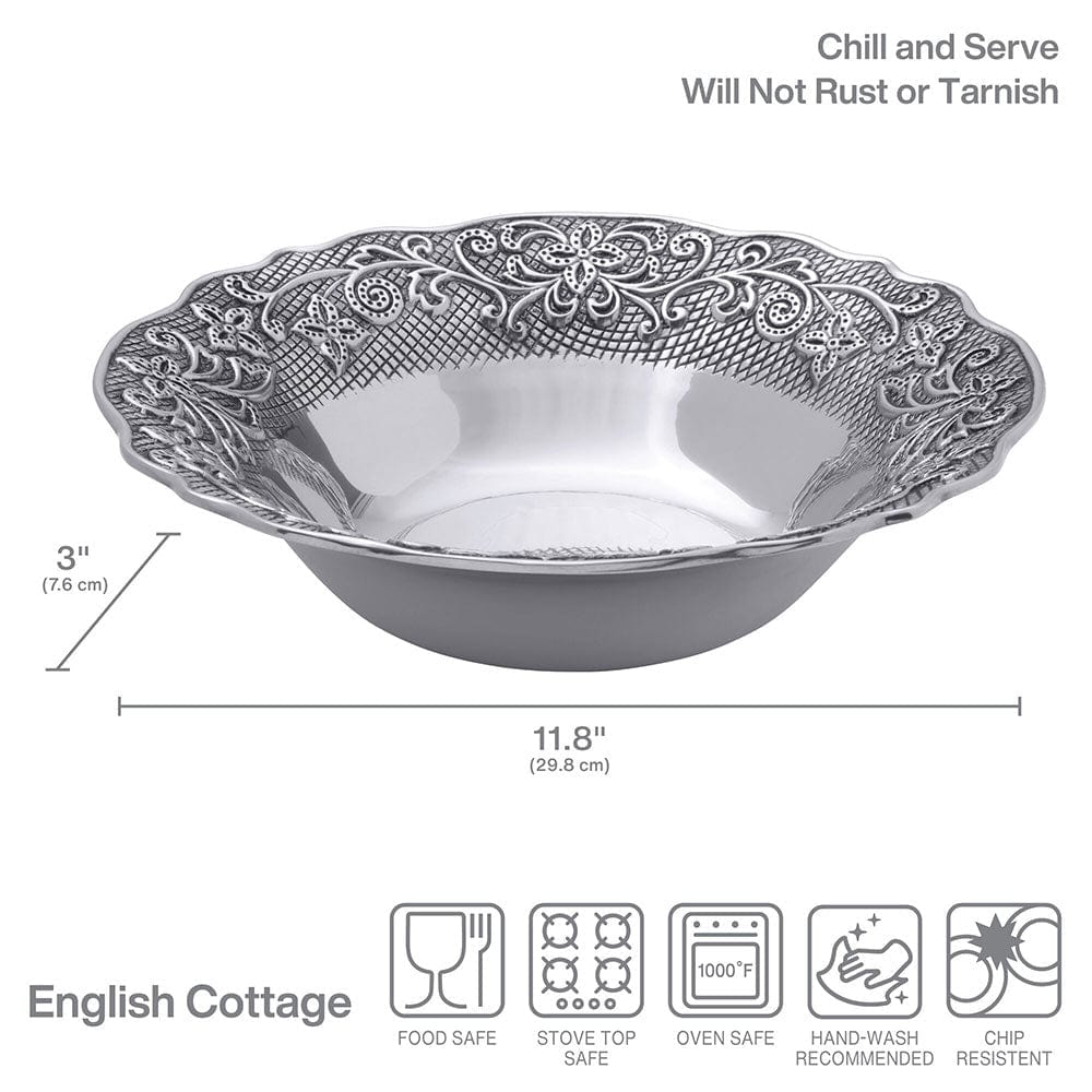 English Cottage Round Bowl