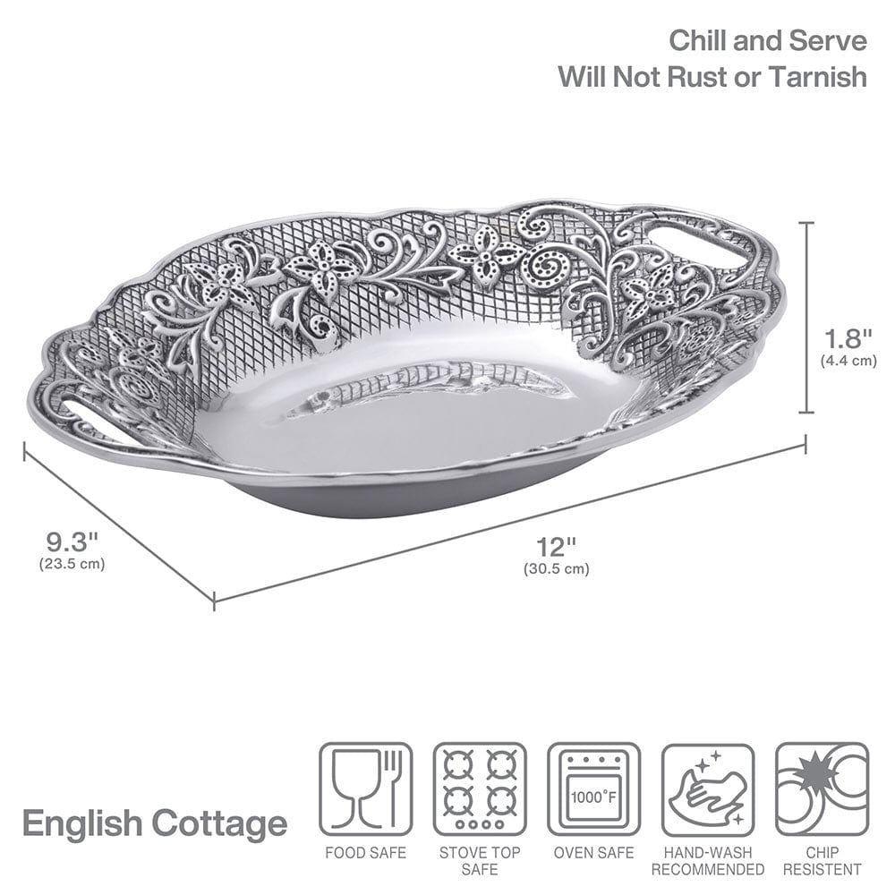 English Cottage Small Handled Bowl