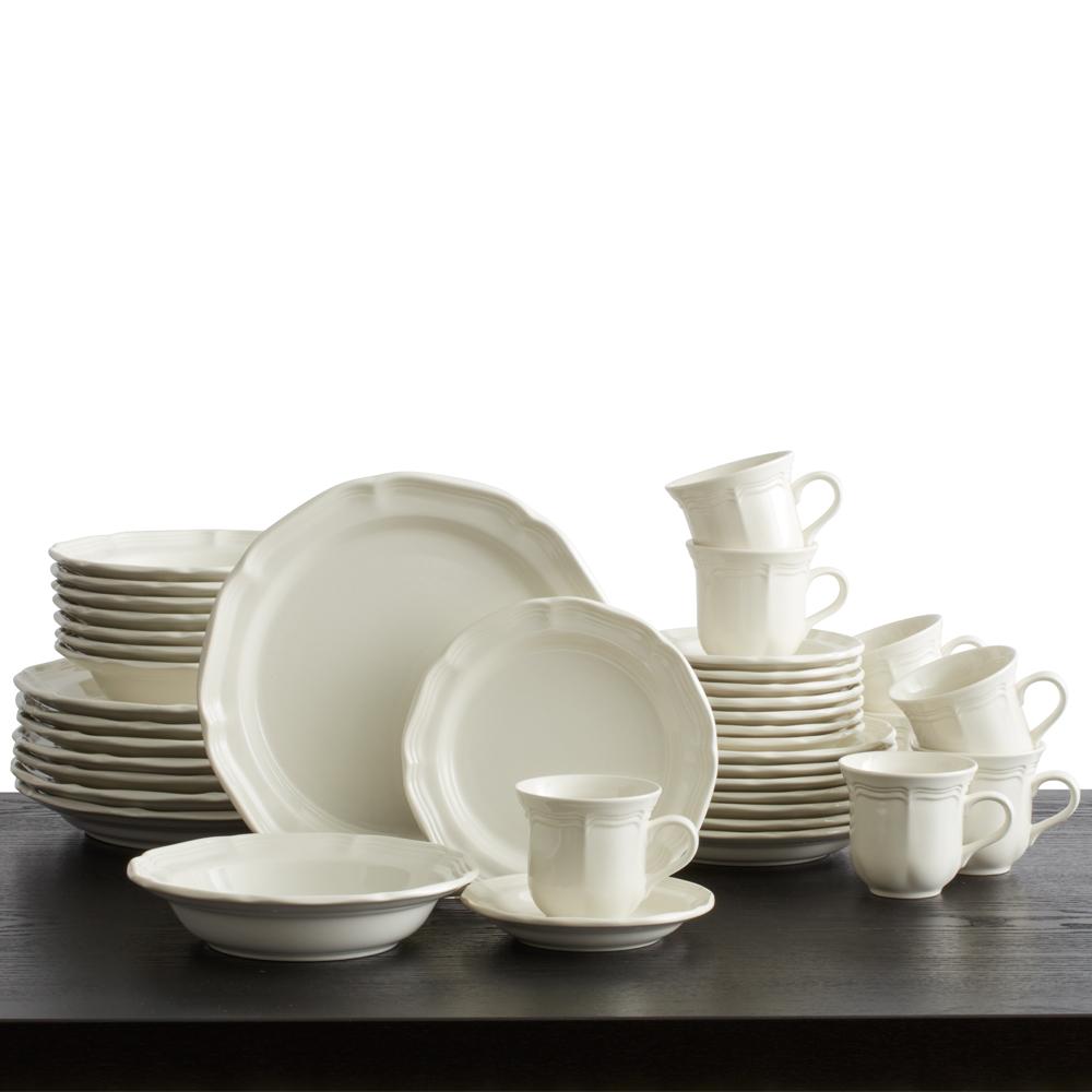 French Countryside® 40 Piece Dinnerware Set, Service for 8