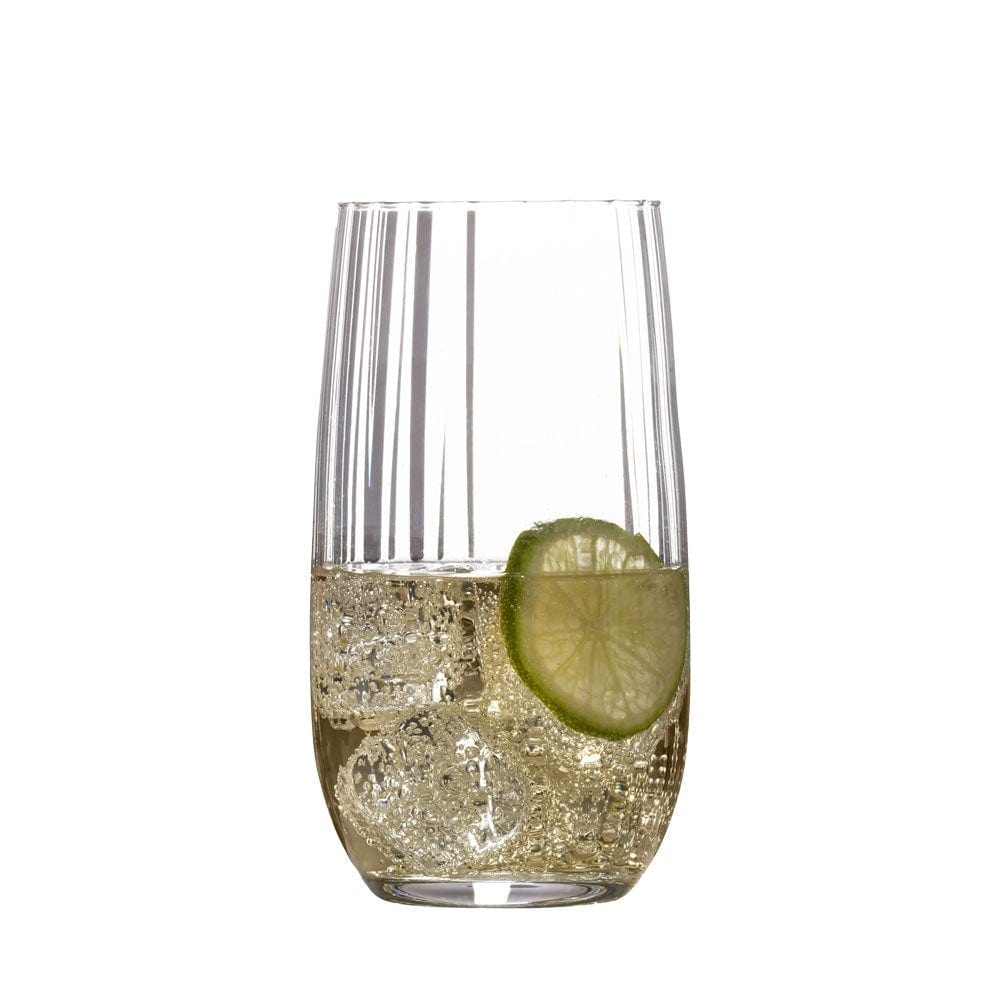 Gail Optic Set of 4 Highball Glasses