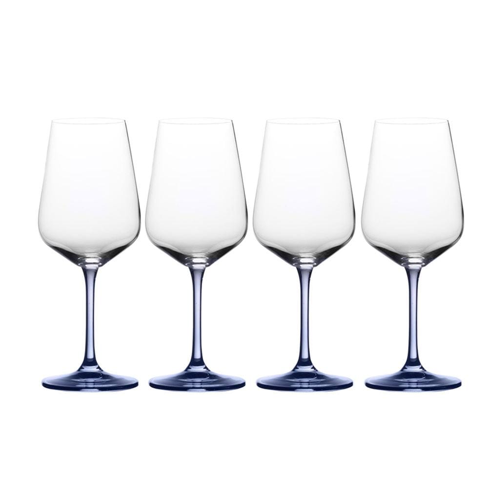 Ombré Wine Glass, Blue & Pink — JOHNNIE Q