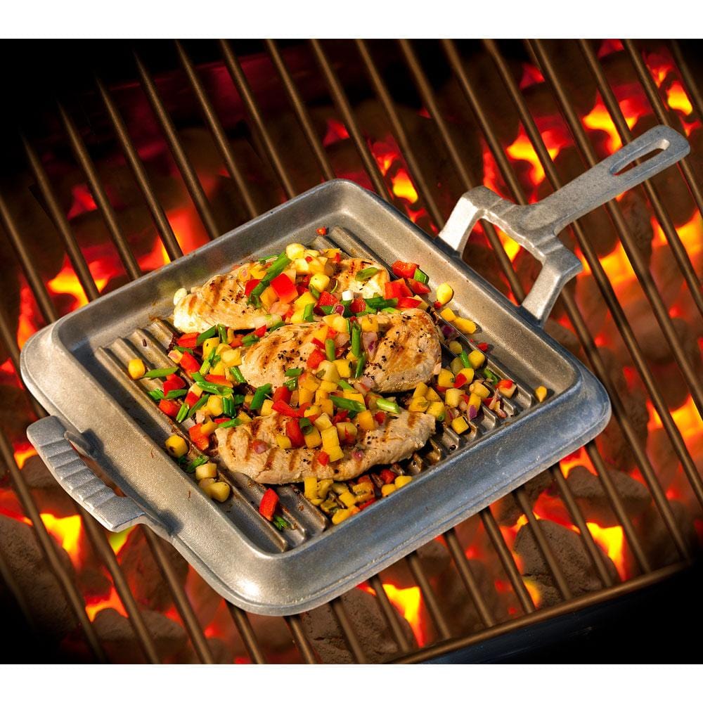 Gourmet Grillware Square Griddle with Handles – Mikasa