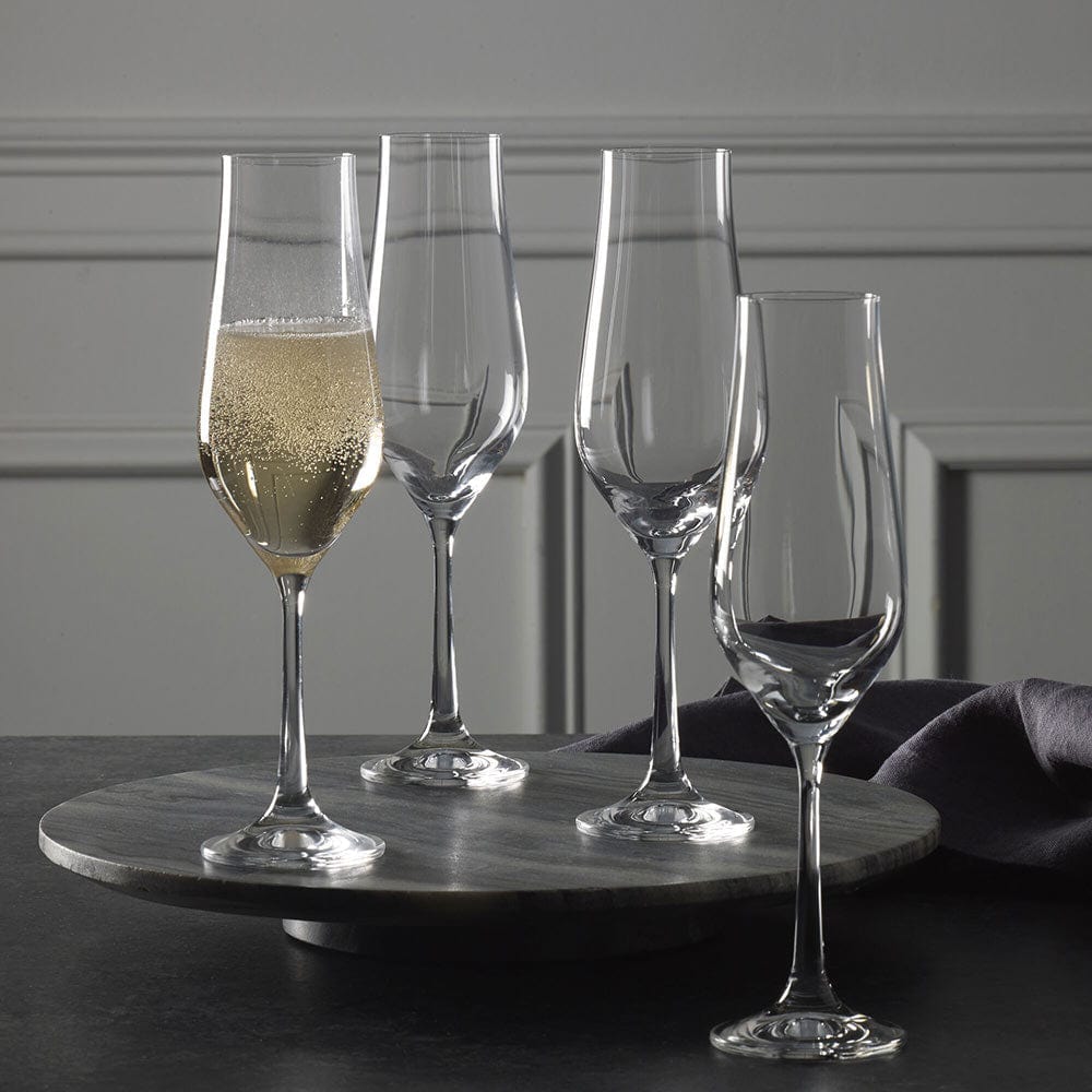 Grace Set of 4 Champagne Flute Glasses
