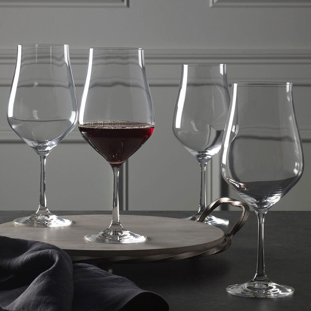 Grace Set of 4 Bordeaux Red Wine Glasses