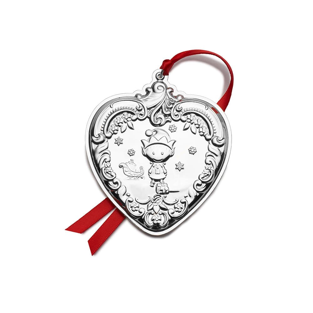 Grande Baroque 2022 Sterling Heart Ornament 31st Edition