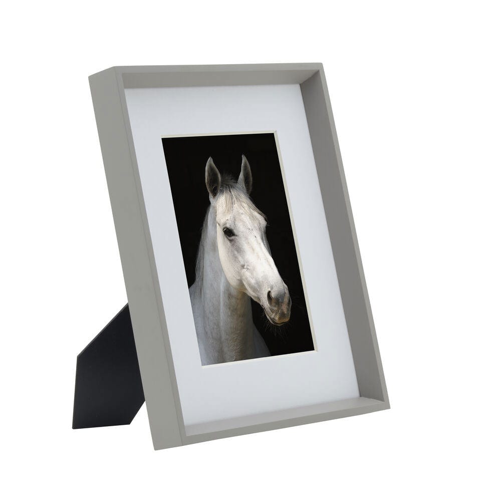 Gray 8 x 10 Gallery Frame, Matted to 5 x 7