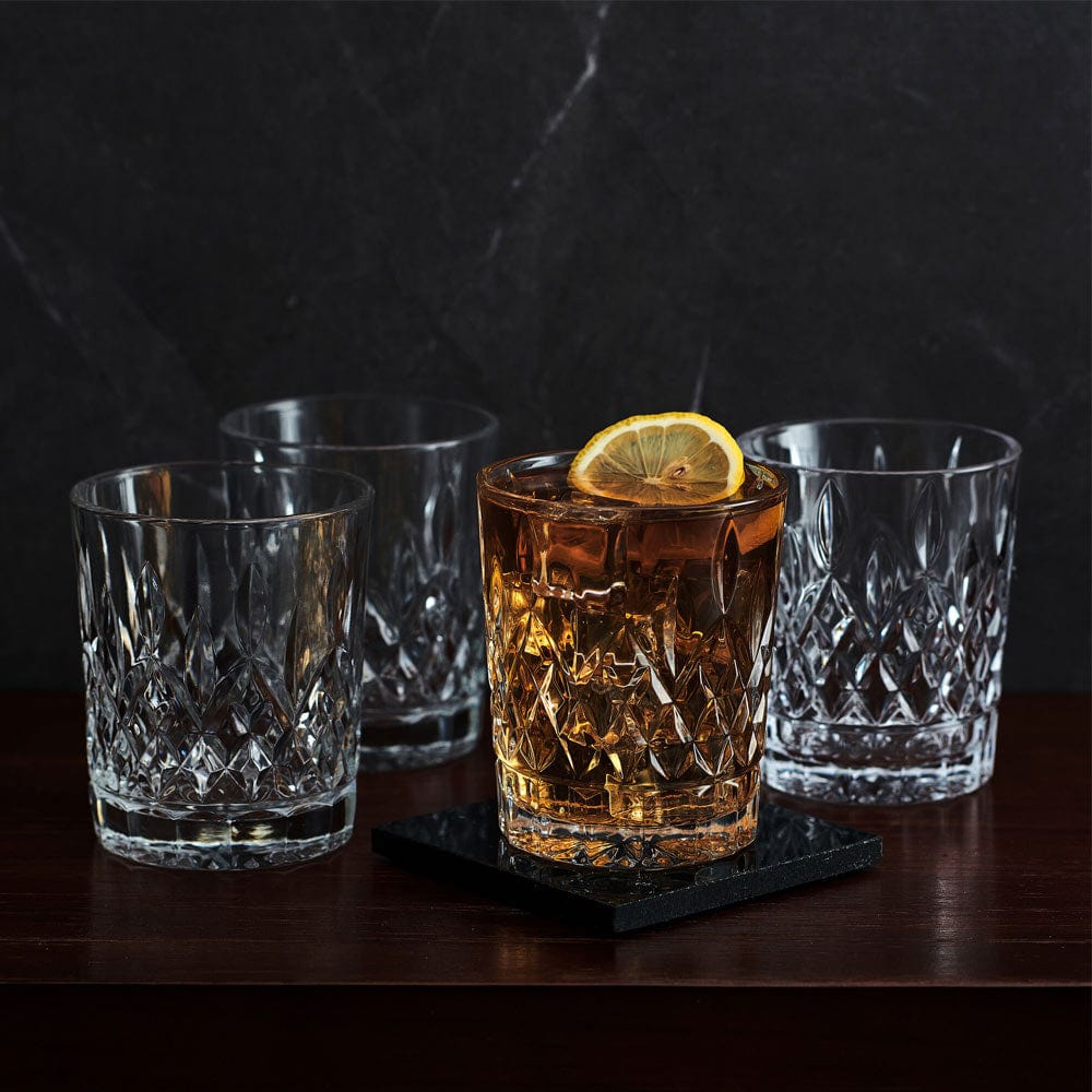 Harding Set of 4 Double Old Fashioned Whiskey Glasses
