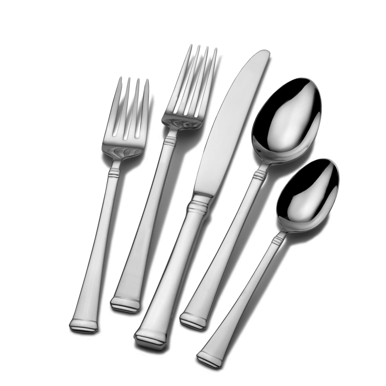 Black Stainless Steel Cutlery Sets 4/8/16 Piece Set Tableware