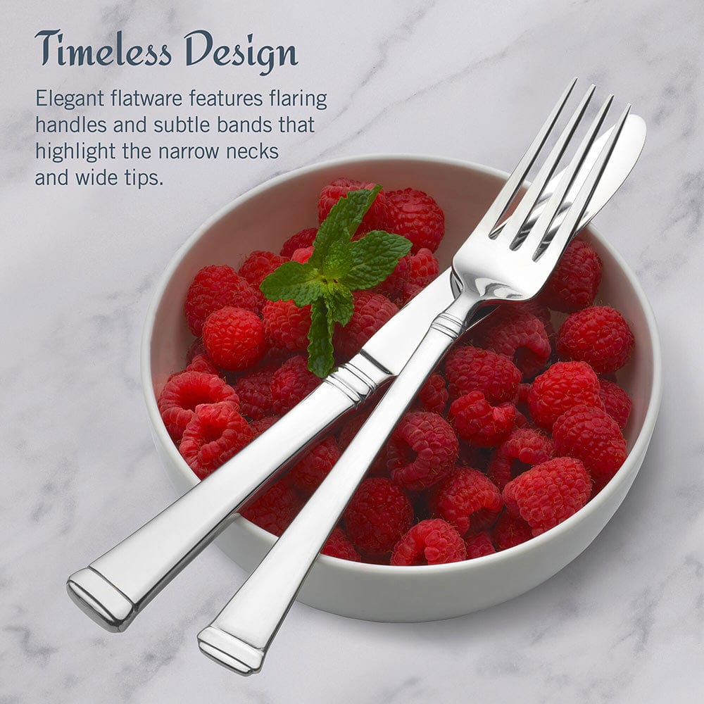 Harmony 65 Piece Flatware Set, Service for 12