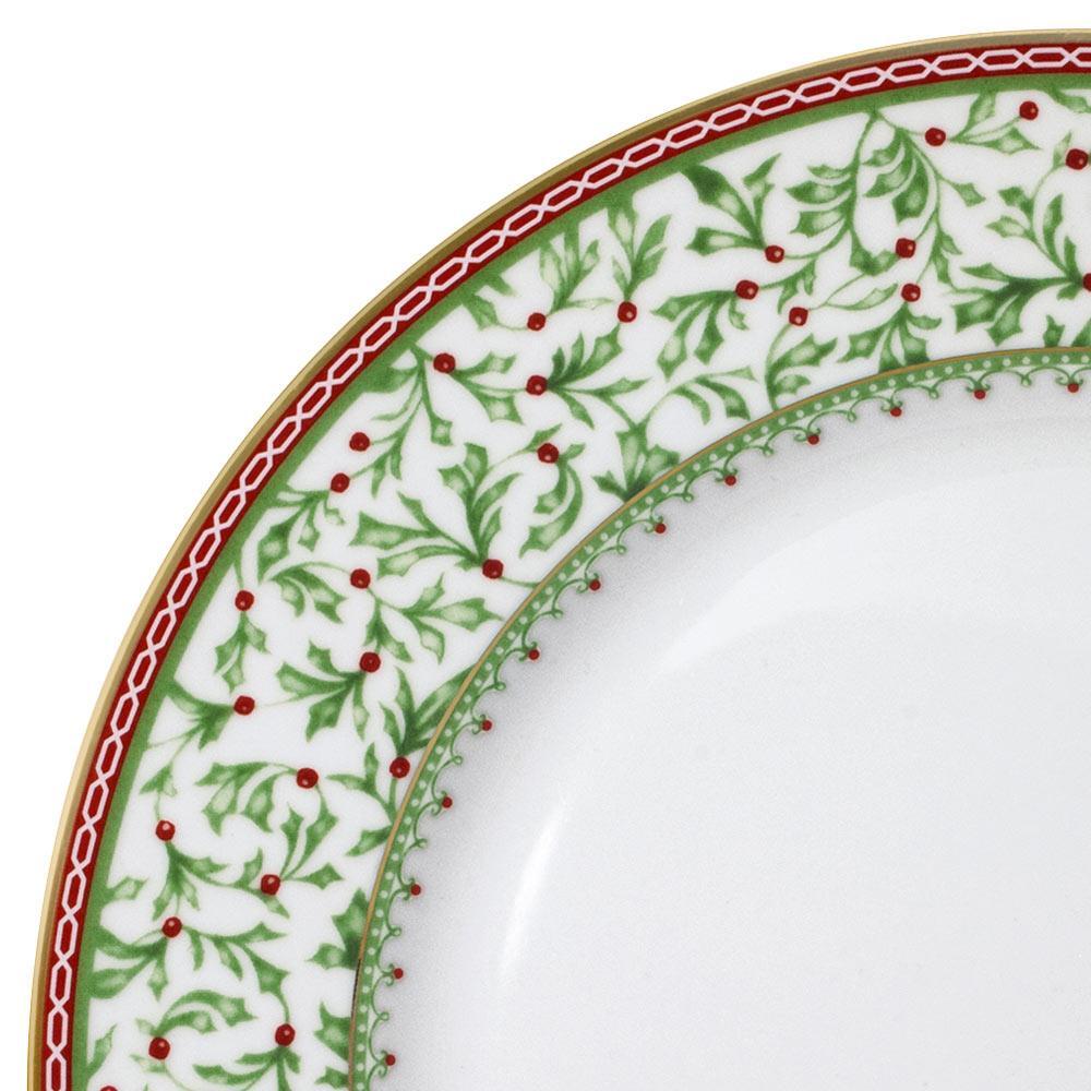 Holiday Traditions 16 Piece Dinnerware Set with Mugs